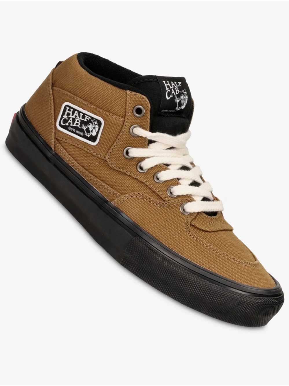 Vans Half Cab Duck Golden Brown Black Unisex Streetwear Skate Sneakers M6 W7.5